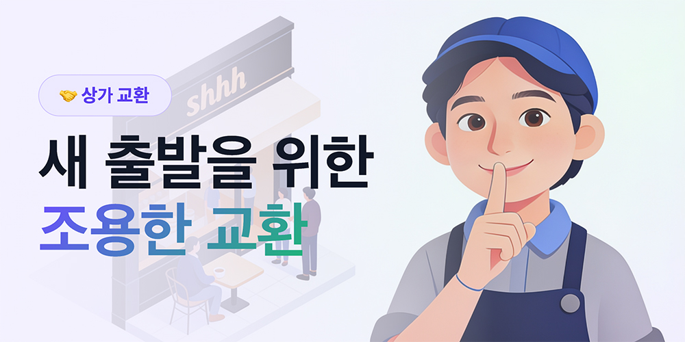 새 출발을 위한 조용한 교환